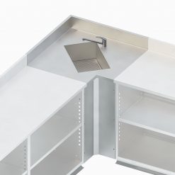 Module évier plonge d'angle