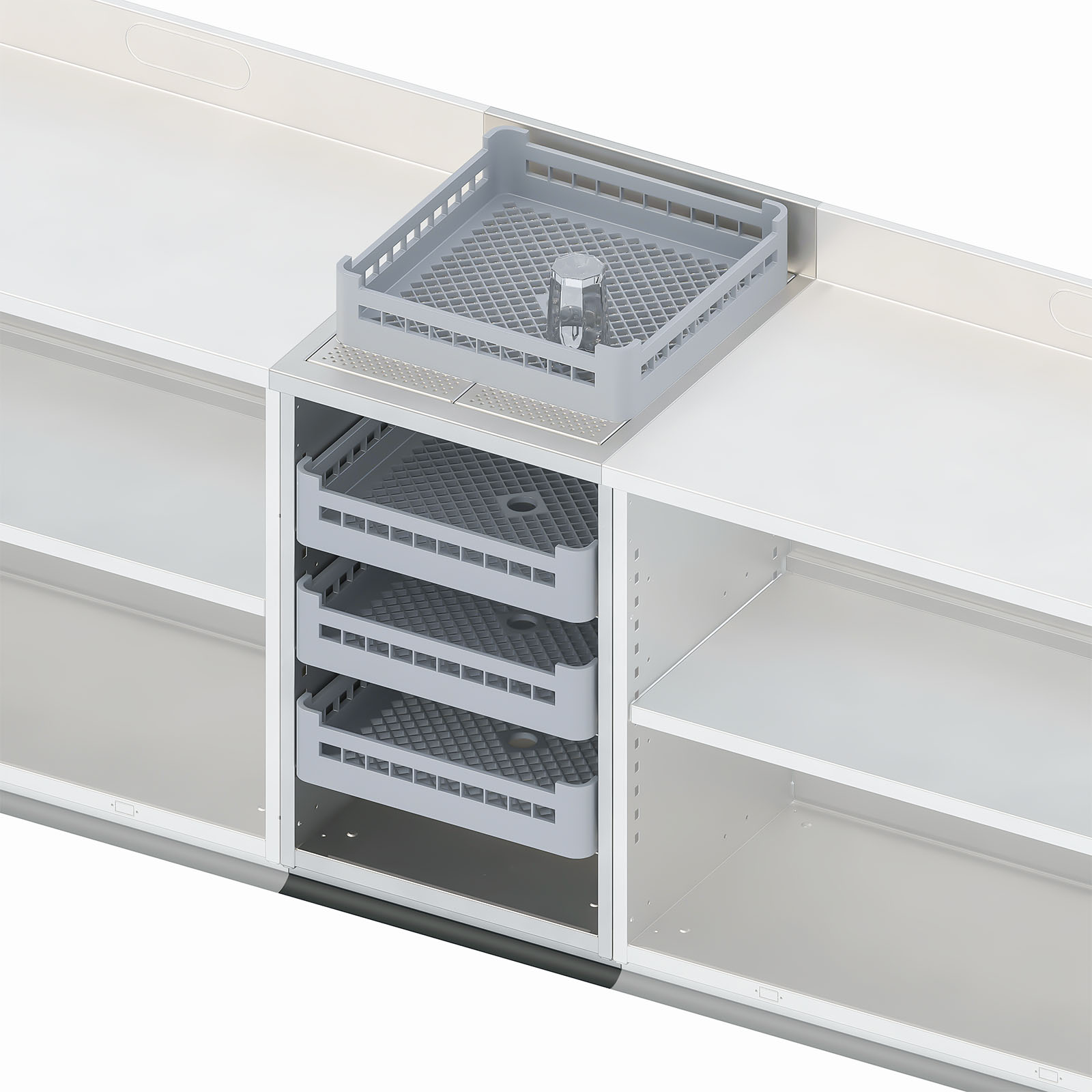 Meuble rack à verres