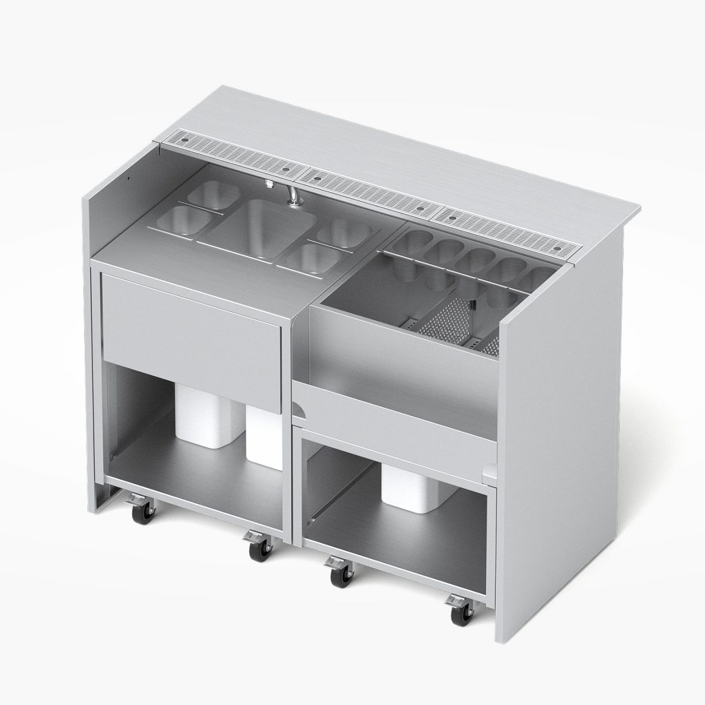 Bar mobile professionnel Bariste pour événements